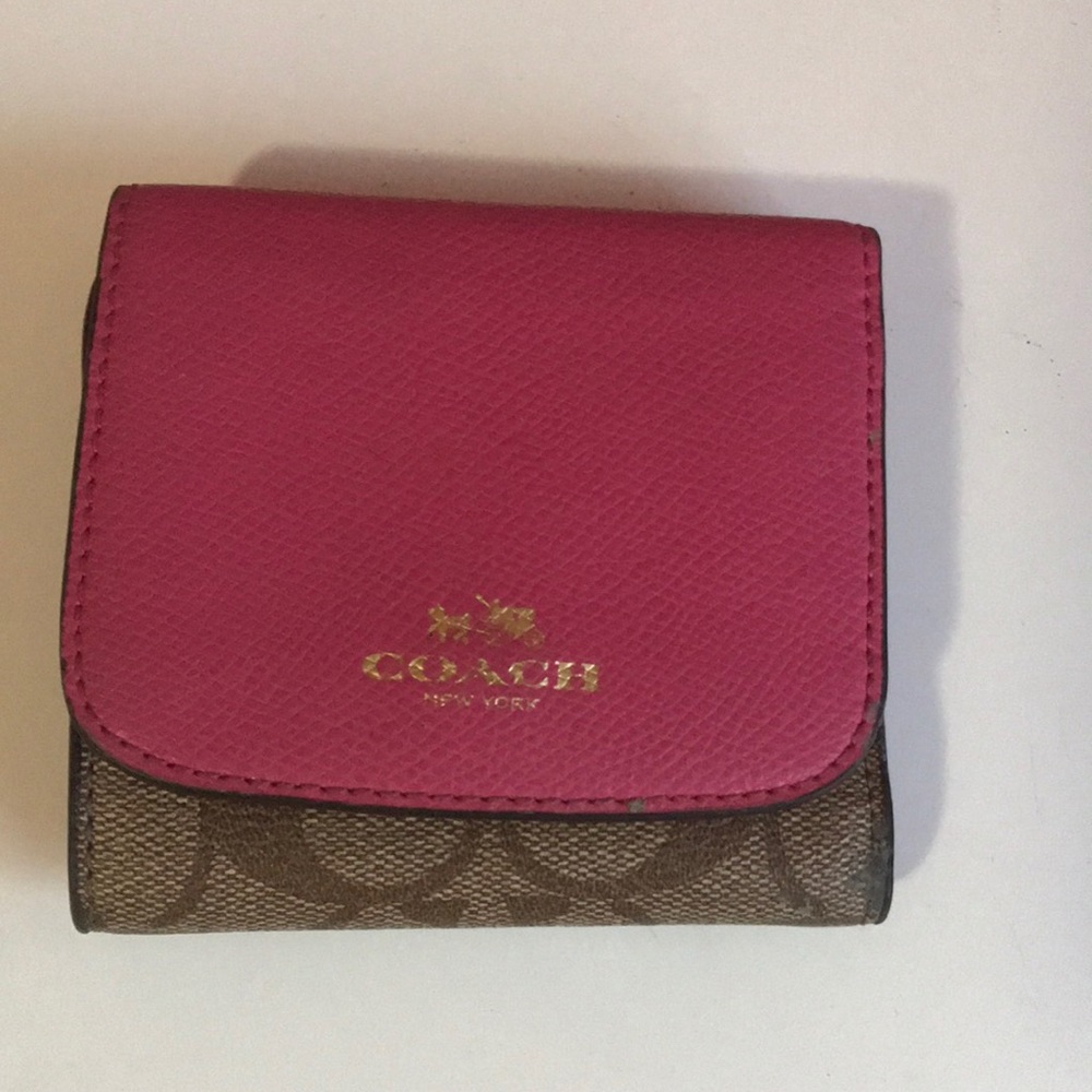Blush Pink Coach Wallet
